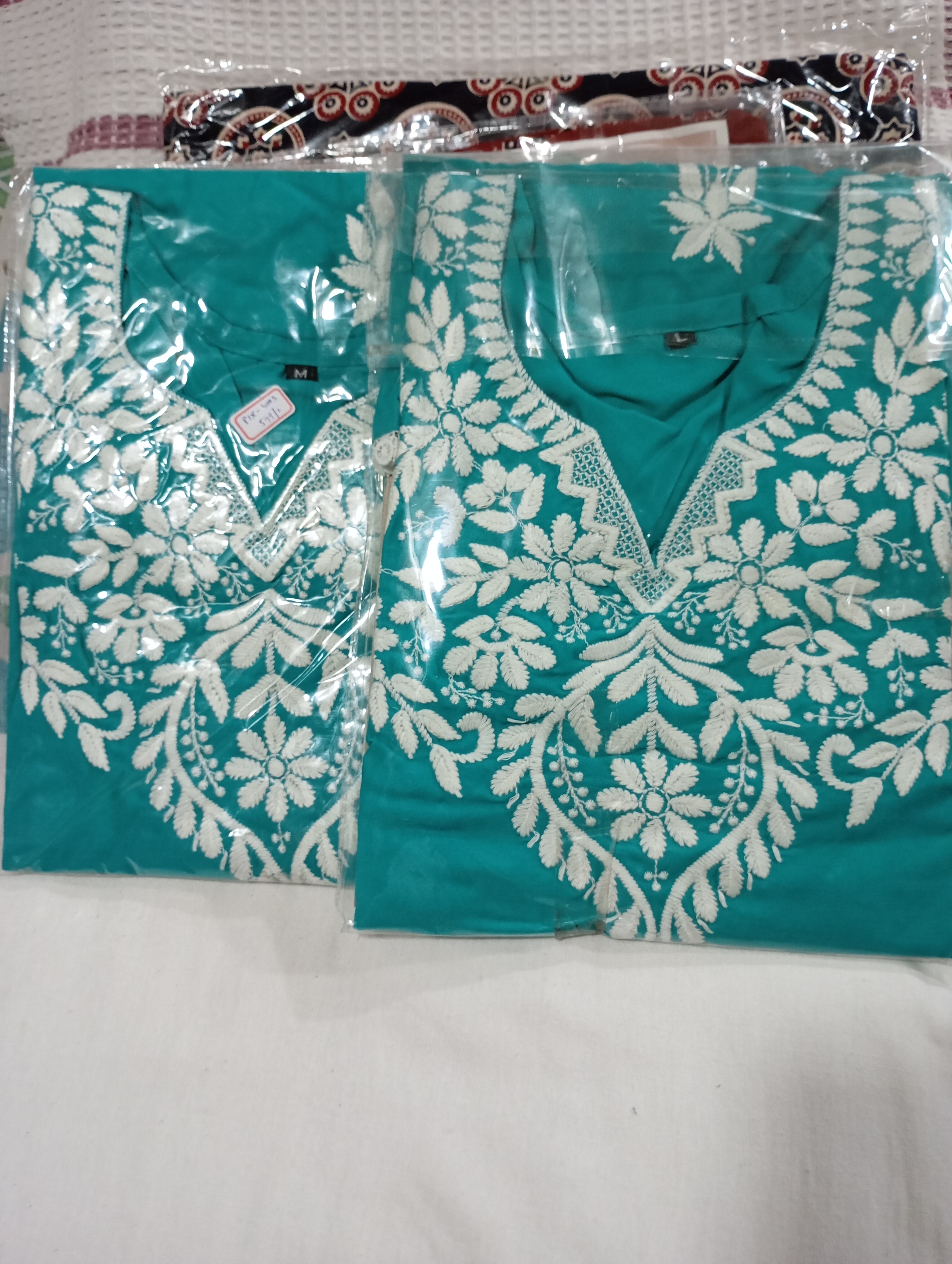 Full Embroidery Short Kurti